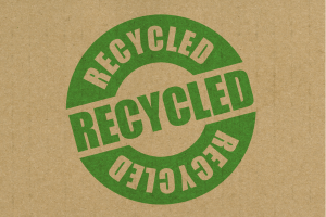 Kierrätettävien materiaalien käyttö on vastuullista toimintaa